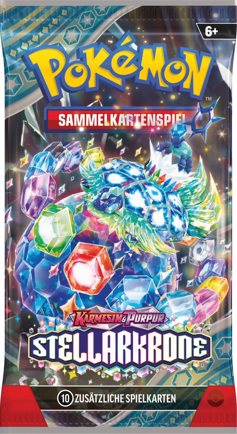 Pokémon Karmesin & Purpur – Stellarkrone Booster Terapagos – Deutsch