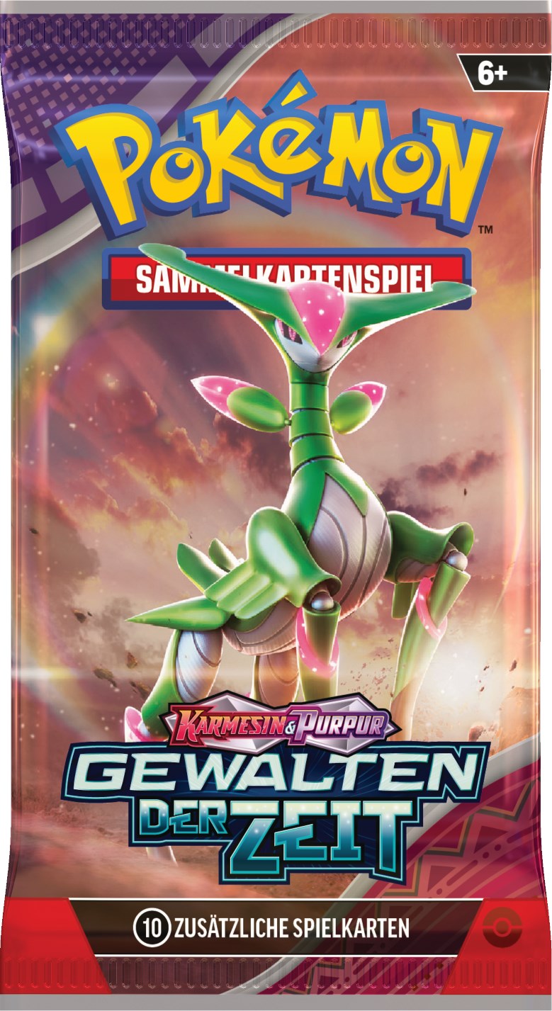 Pokémon Karmesin & Purpur – Gewalten der Zeit Booster Iron Leaves – Deutsch