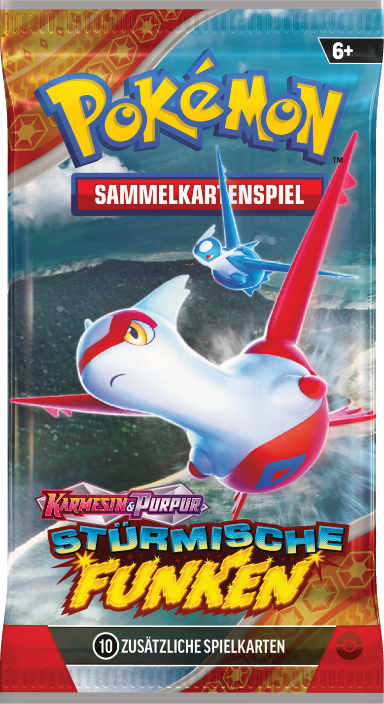Pokémon Karmesin & Purpur – Stürmische Funken Booster Latias – Deutsch