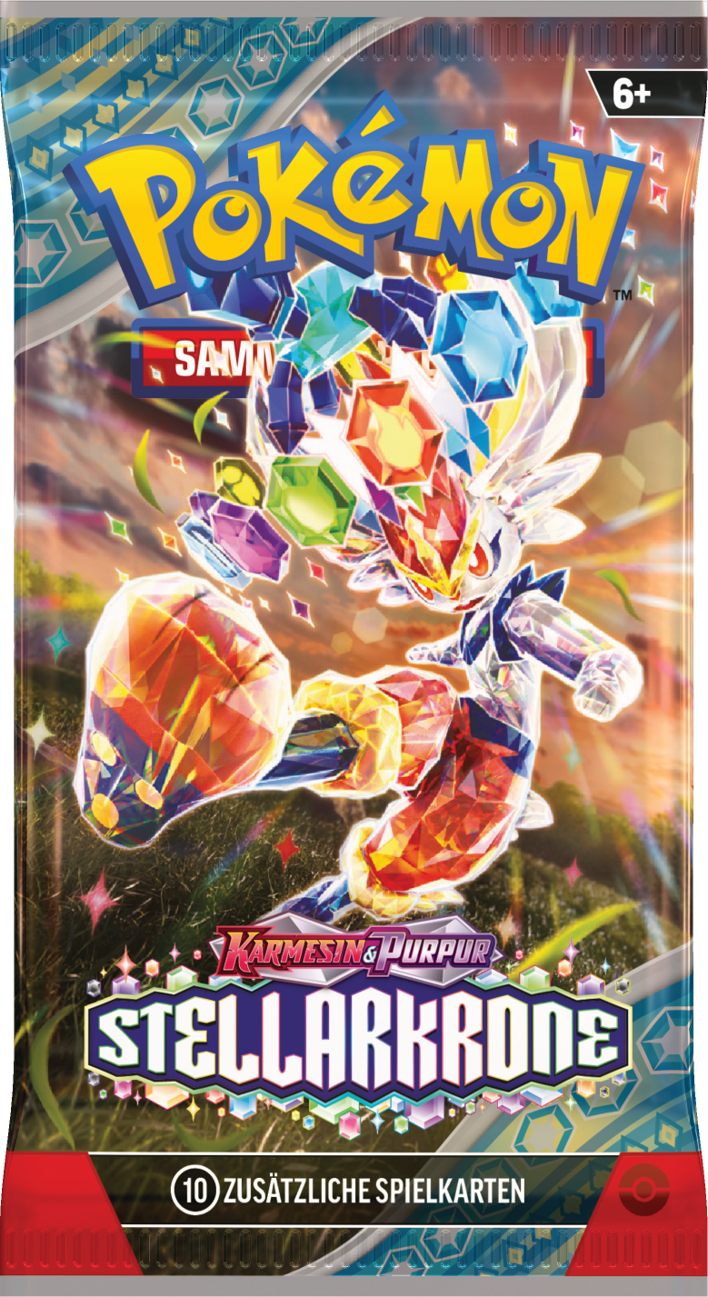 Pokémon Karmesin & Purpur – Stellarkrone Booster Cinderace – Deutsch