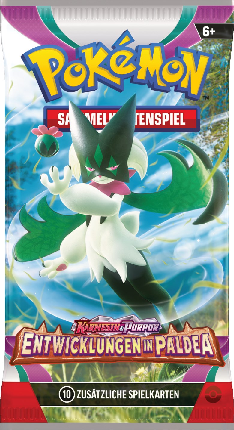 Pokémon Karmesin & Purpur – Entwicklungen in Paldea Booster Meowscarada – Deutsch
