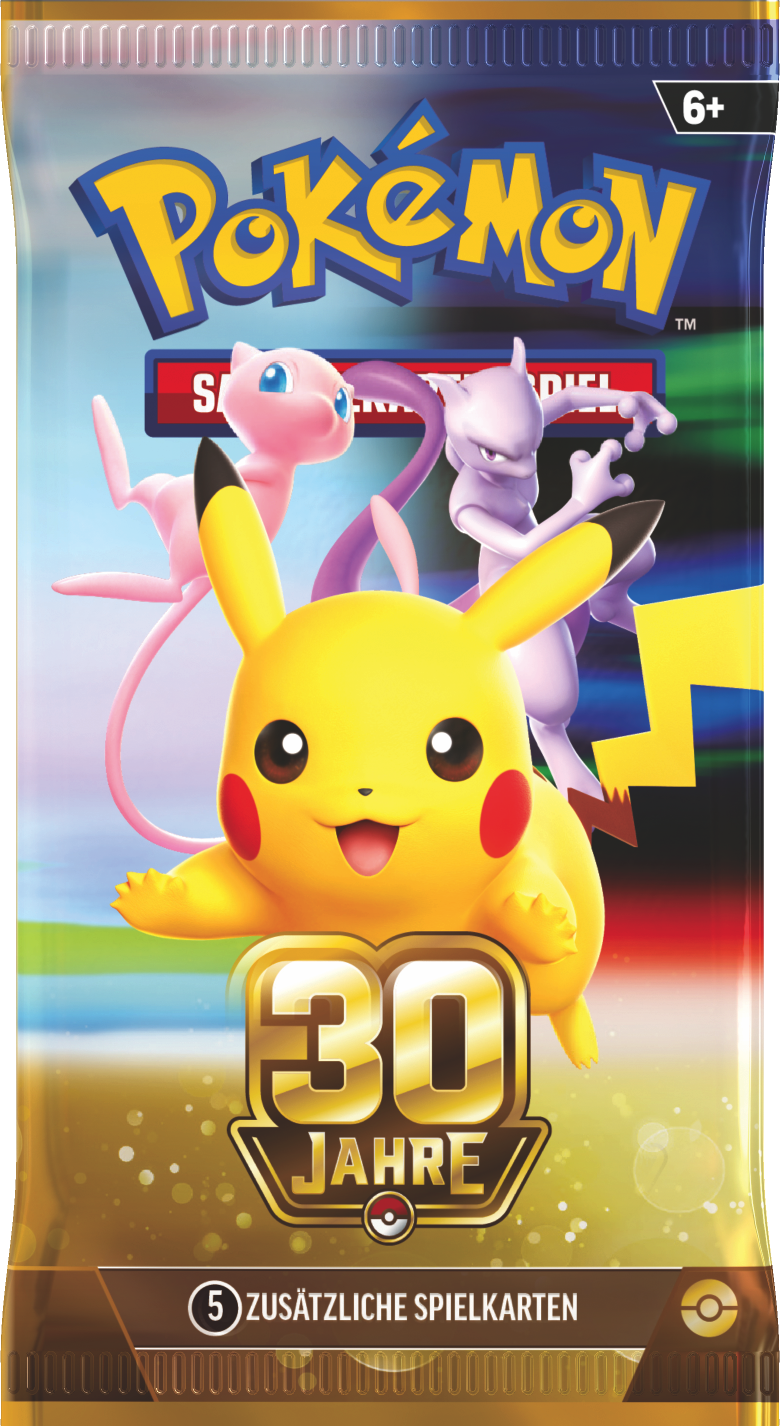 Pokémon 30 Jahre Booster – Deutsch