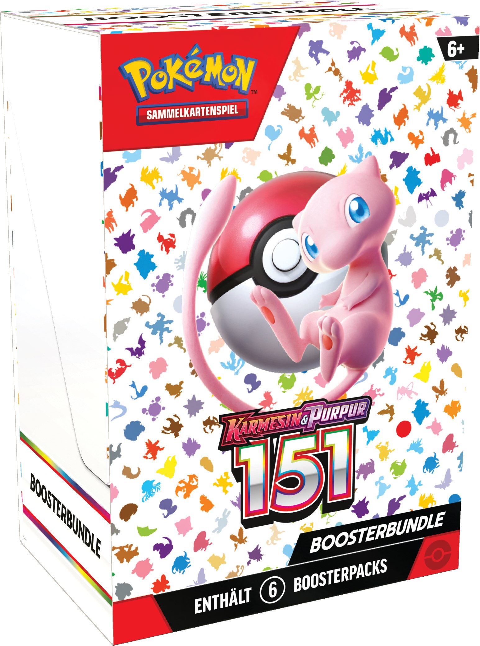 Pokémon Karmesin & Purpur – 151 Boosterbundle – Deutsch