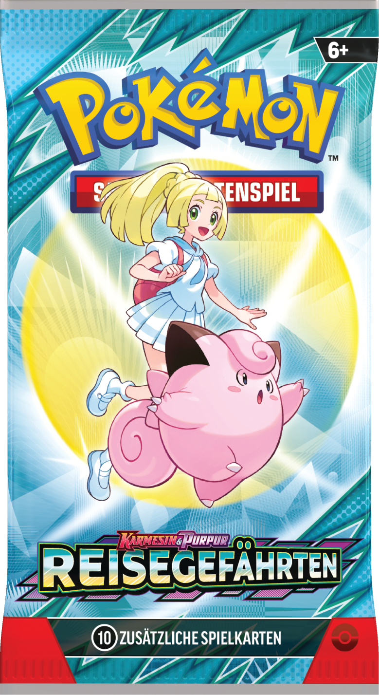 Pokémon Karmesin & Purpur – Reisegefährten Booster Lillie’s Clefairy – Deutsch