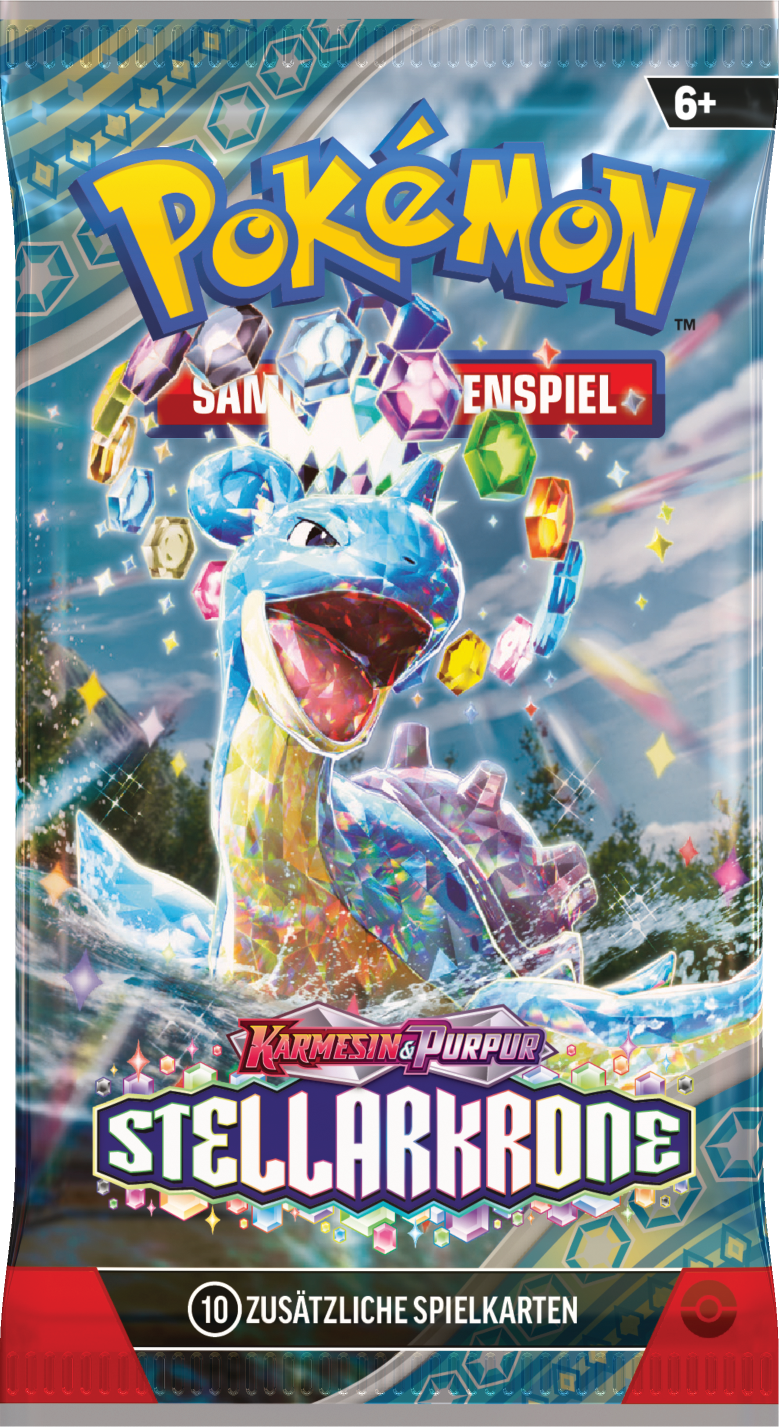 Pokémon Karmesin & Purpur – Stellarkrone Booster Lapras – Deutsch