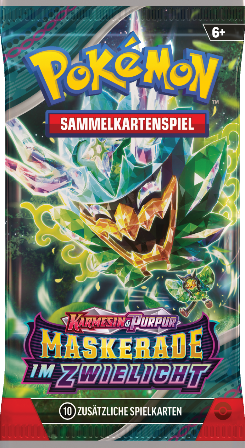 Pokémon Karmesin & Purpur – Maskerade im Zwielicht Booster Ogerpon – Deutsch