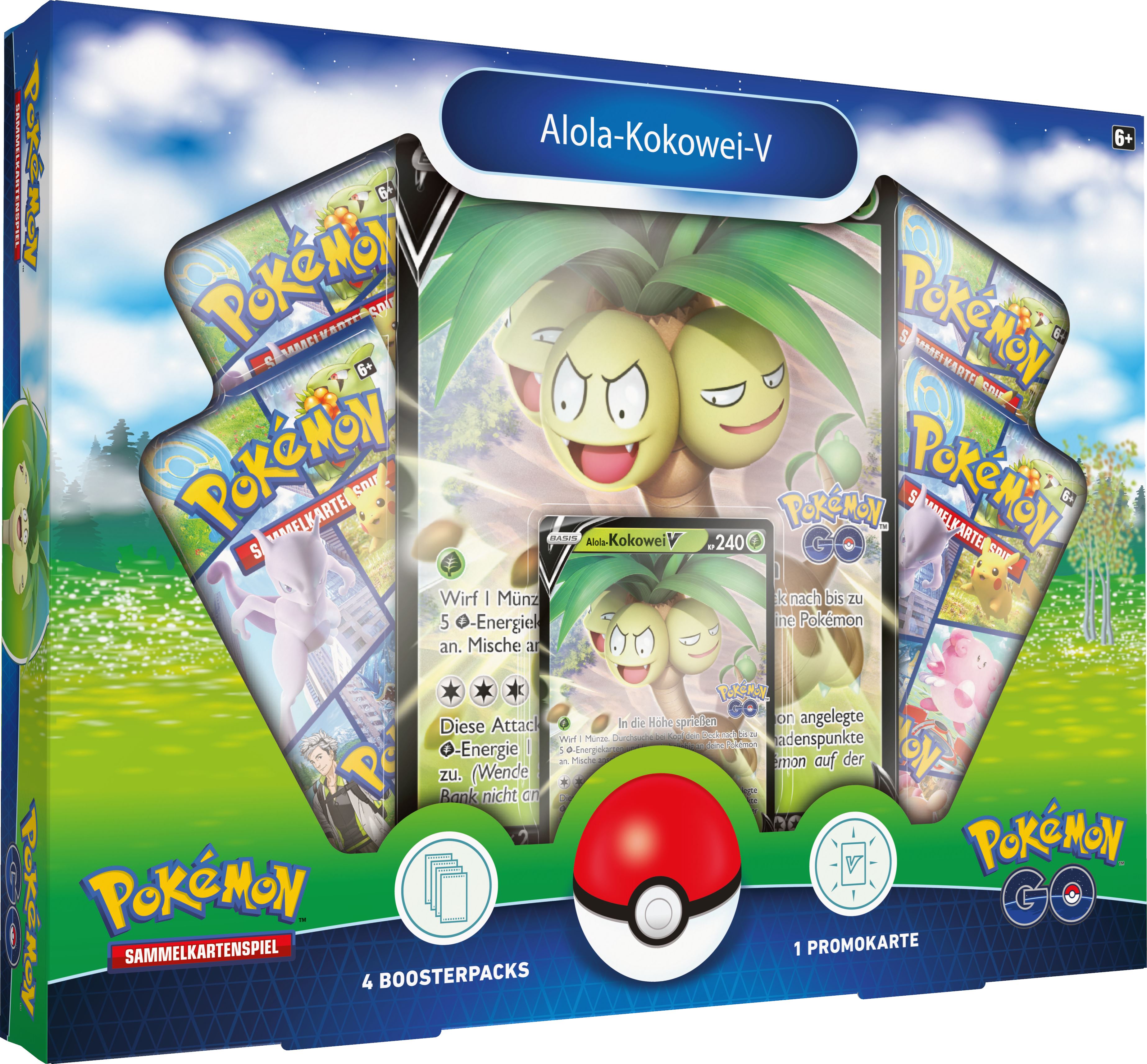 Kollektion Pokémon GO – Alola-Kokowei-V