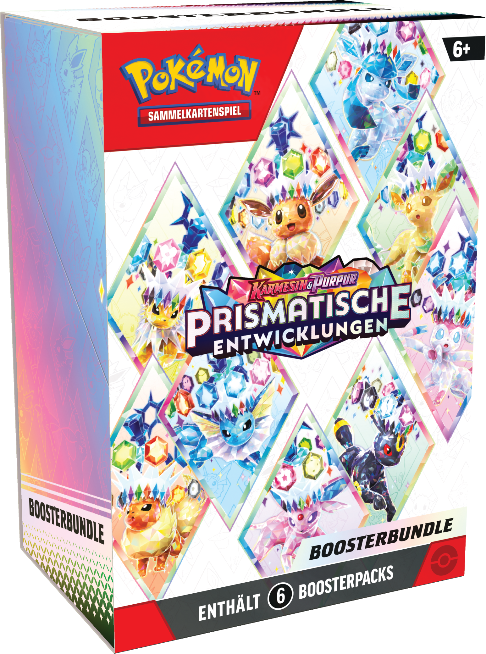 Boosterbundle Karmesin & Purpur – Prismatische Entwicklungen