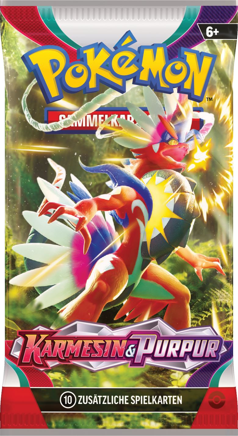 Pokémon Karmesin & Purpur Booster Koraidon – Deutsch