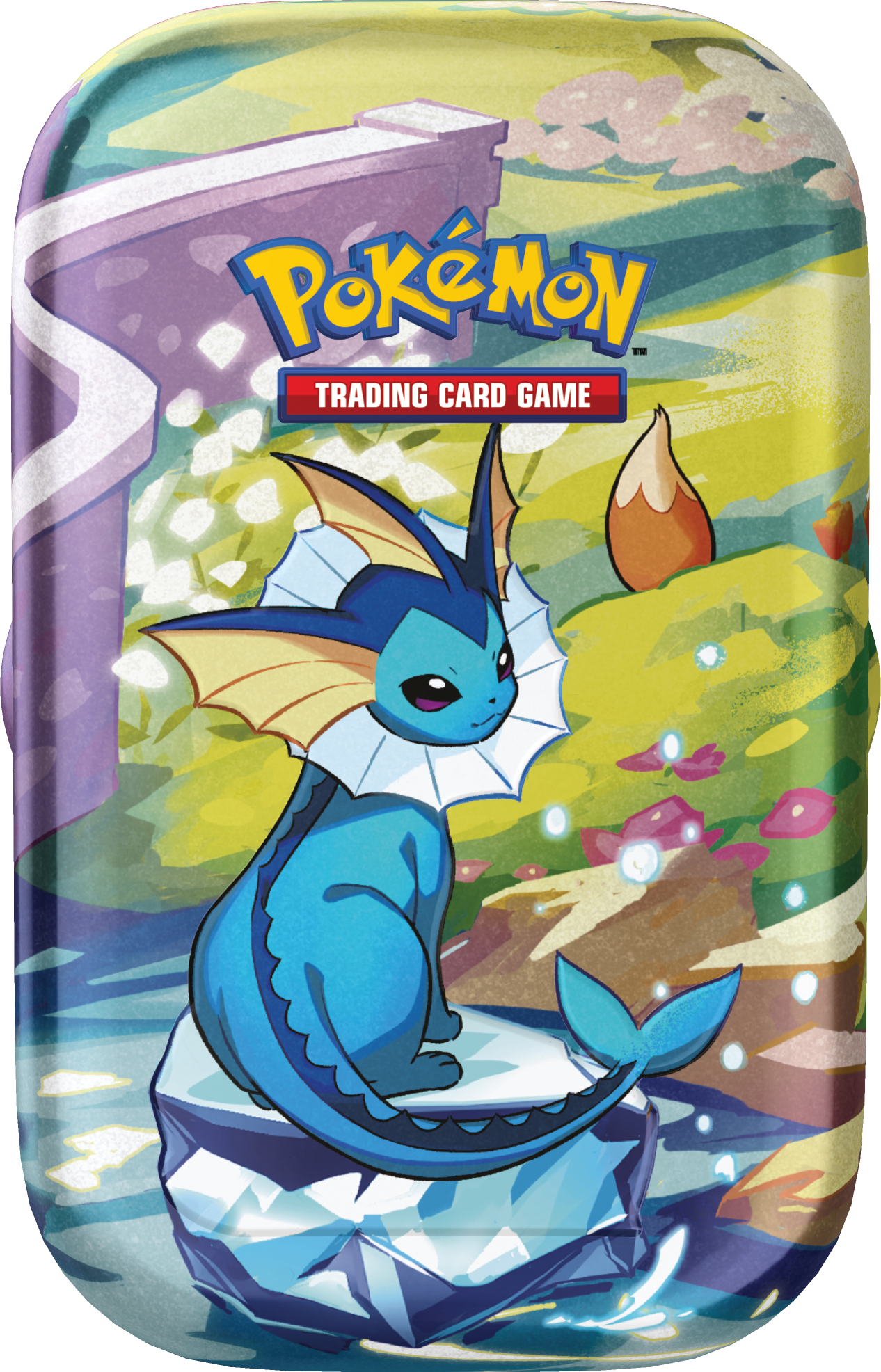Pokémon Karmesin & Purpur – Prismatische Entwicklungen Mini-Tin-Box Vaporeon – Deutsch