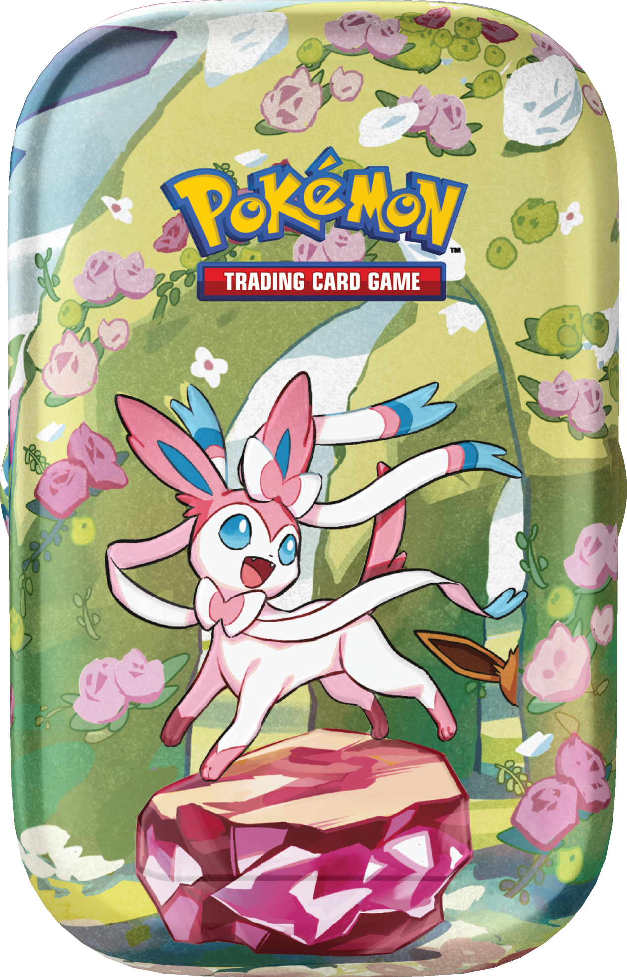 Pokémon Karmesin & Purpur – Prismatische Entwicklungen Mini-Tin-Box Sylveon – Deutsch