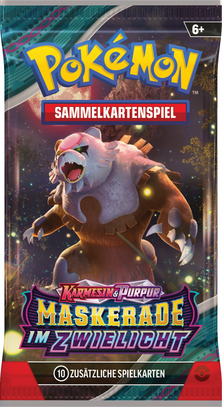 Pokémon Karmesin & Purpur – Maskerade im Zwielicht Booster Ursaluna – Deutsch