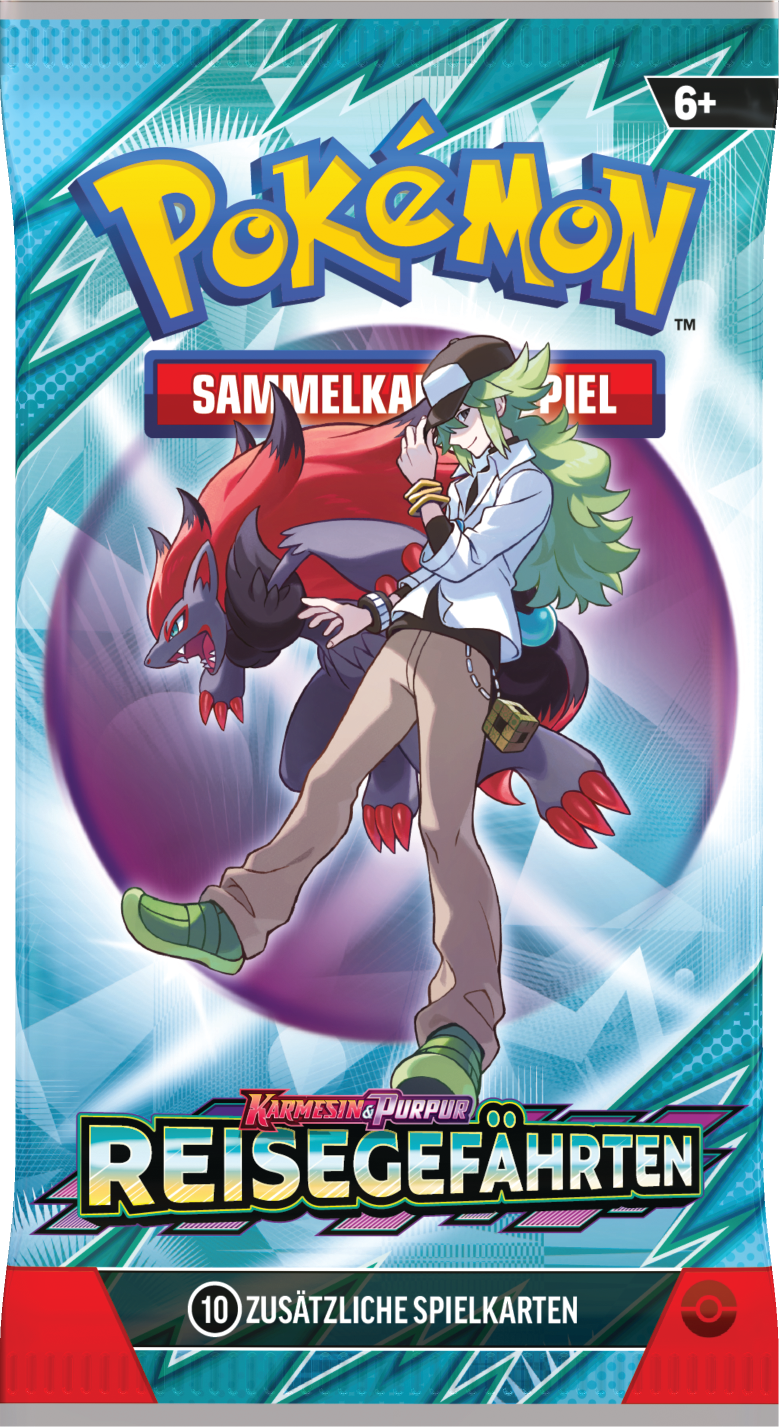 Pokémon Karmesin & Purpur – Reisegefährten Booster N’s Zoroark – Deutsch