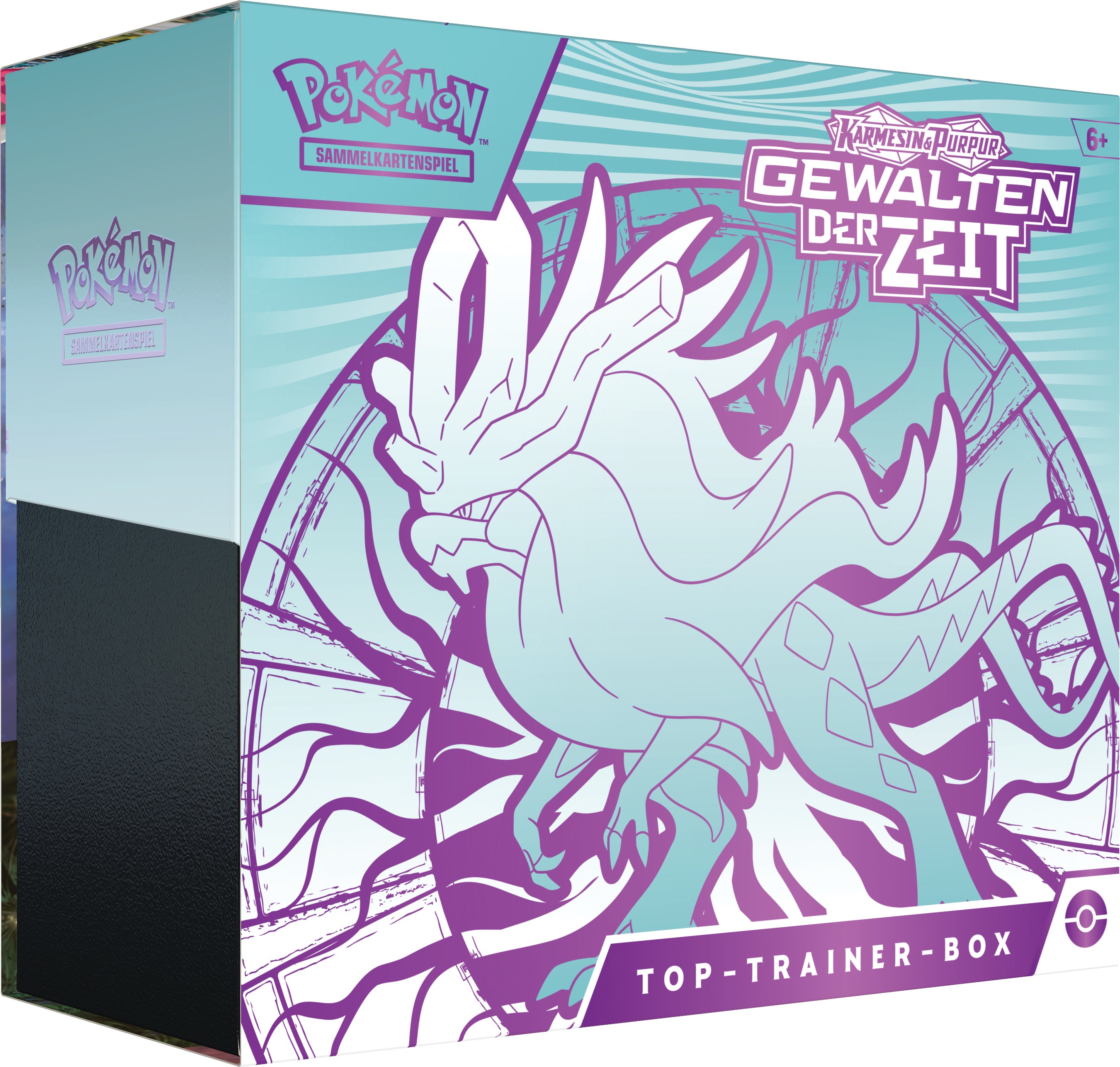 Pokémon Karmesin & Purpur – Gewalten der Zeit Top-Trainer-Box Walking Wake – Deutsch