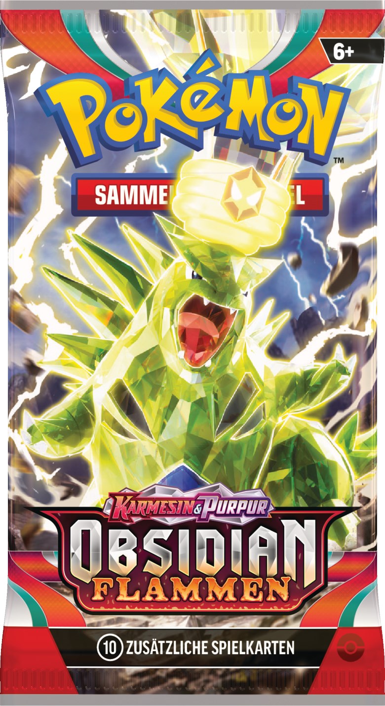 Pokémon Karmesin & Purpur – Obsidianflammen Booster Tyranitar – Deutsch