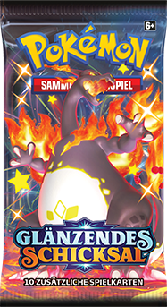 Pokémon Glänzendes Schicksal Booster Shiny Glurak VMAX – Deutsch