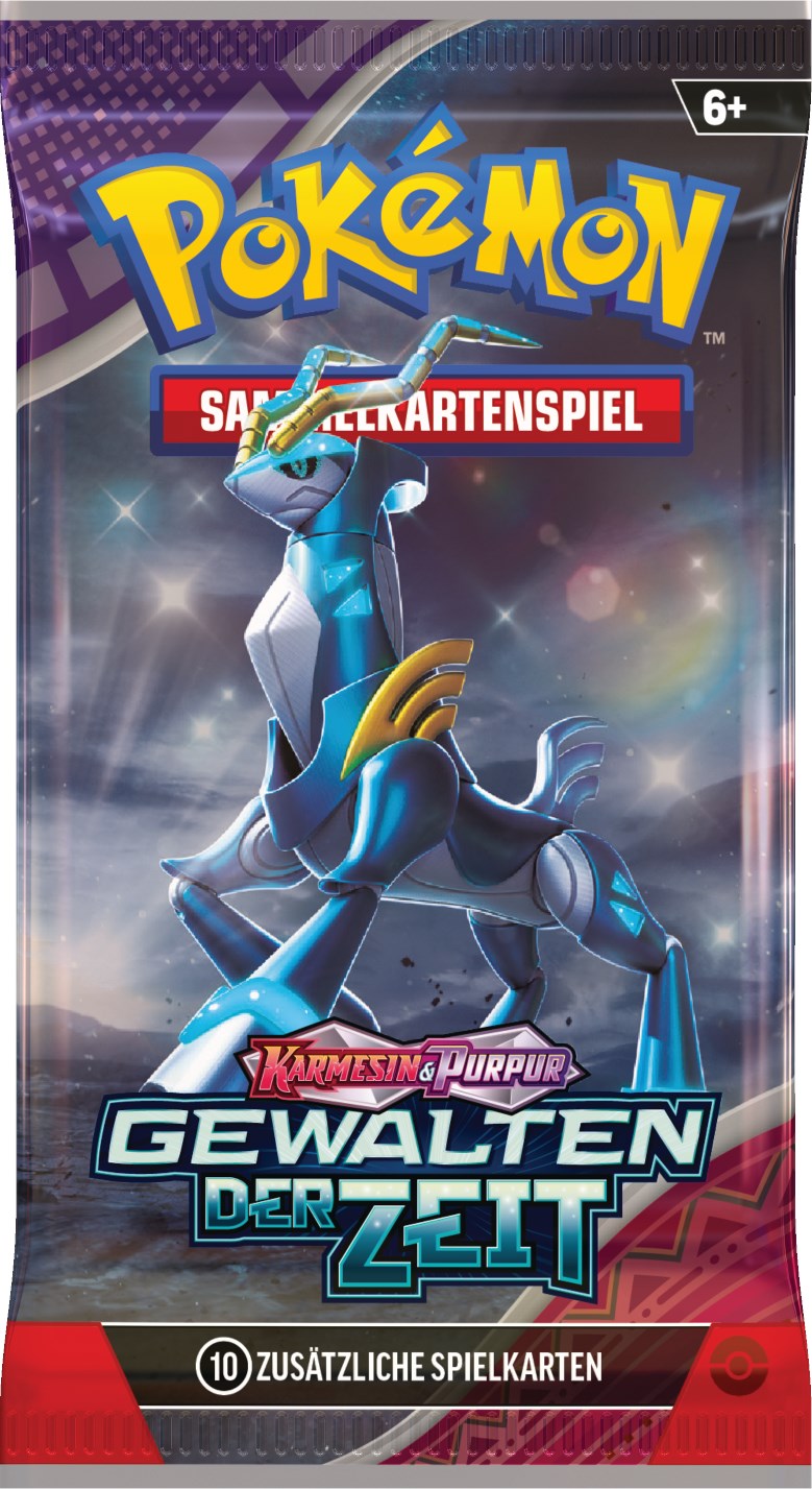 Pokémon Karmesin & Purpur – Gewalten der Zeit Booster Iron Crown – Deutsch