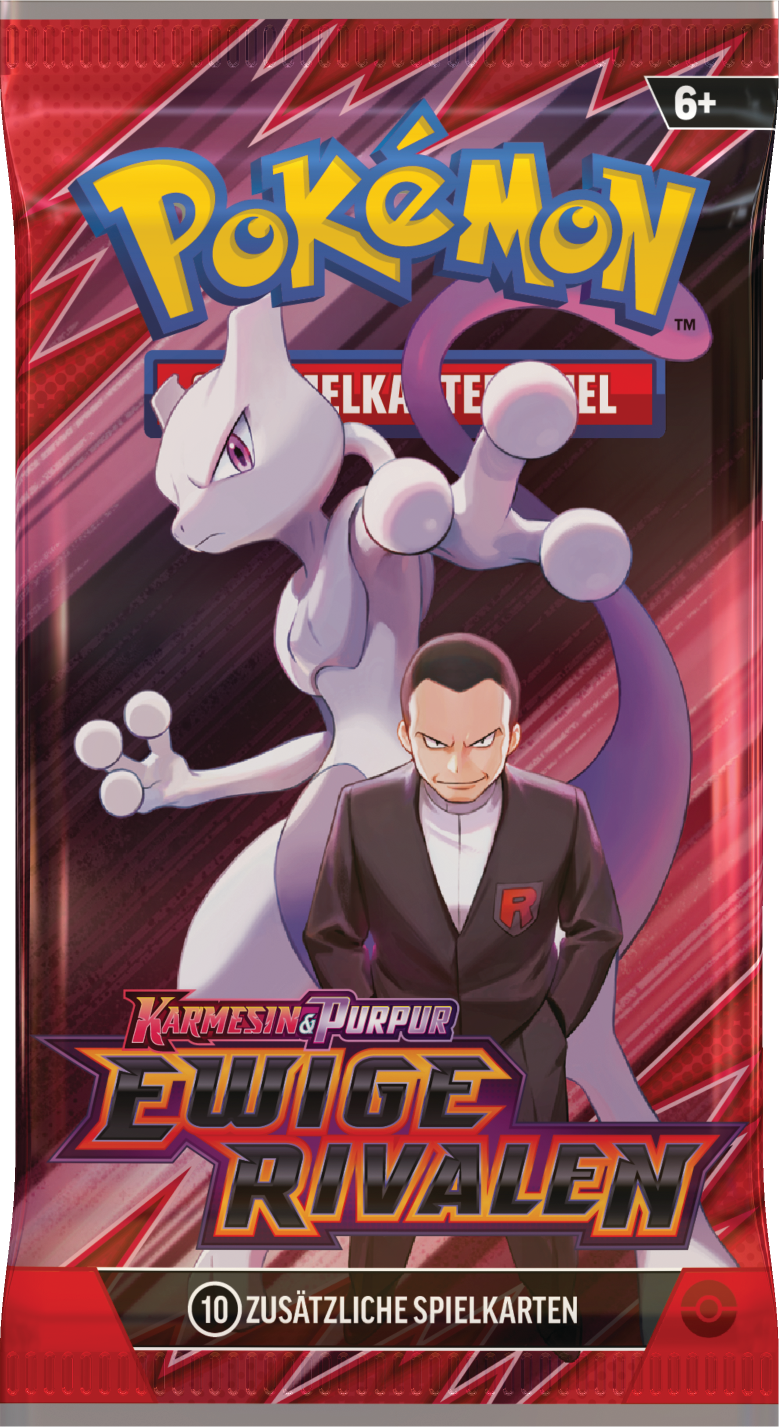 Pokémon Karmesin & Purpur – Ewige Rivalen Booster Giovanni Mewtwo – Deutsch