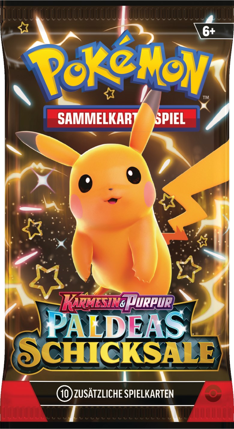 Pokémon Karmesin & Purpur – Paldeas Schicksale Booster Pikachu – Deutsch