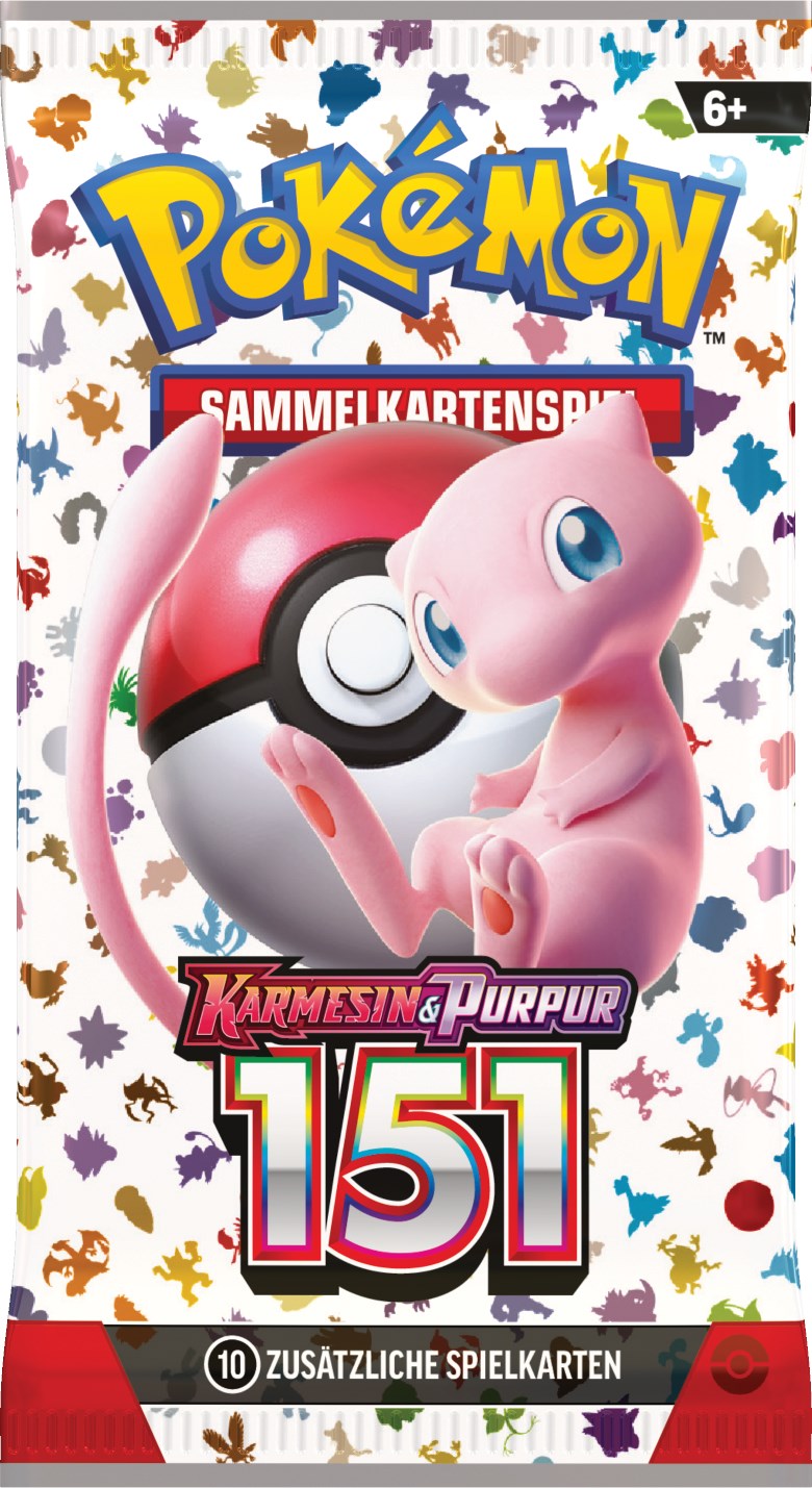 Pokémon Karmesin & Purpur – 151 Booster – Deutsch