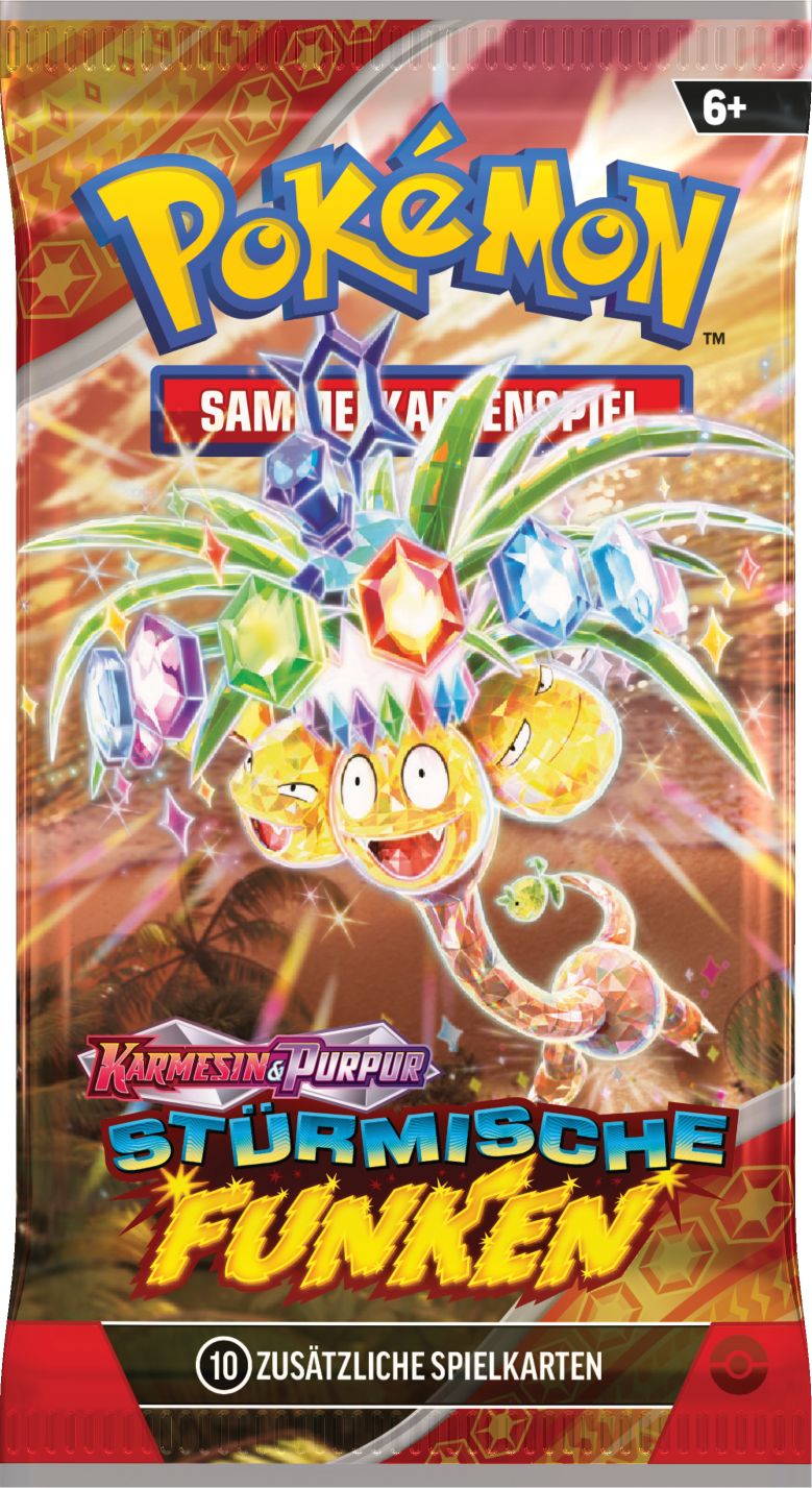 Pokémon Karmesin & Purpur – Stürmische Funken Booster AlolanExeggutorStellar – Deutsch
