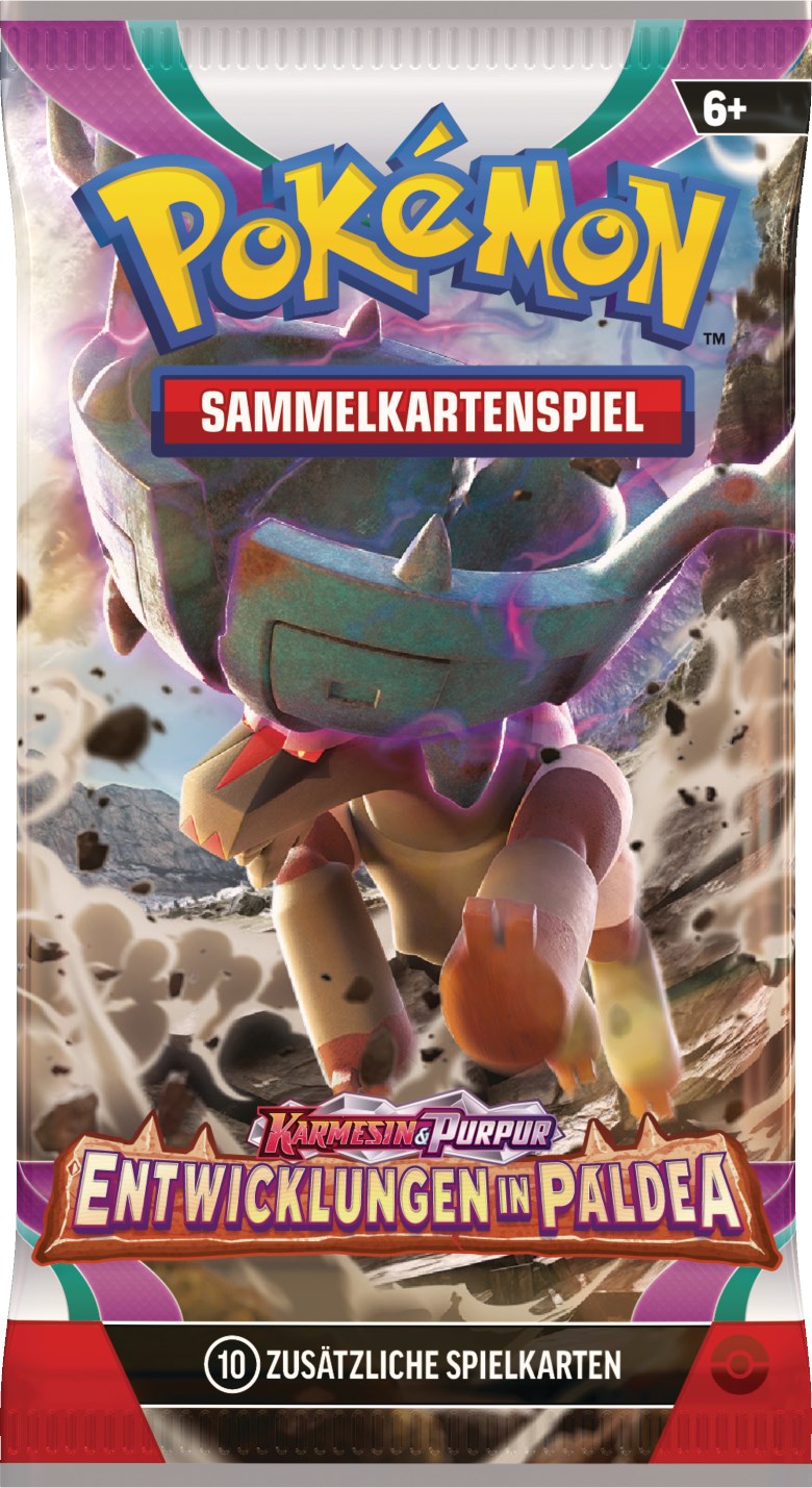 Pokémon Karmesin & Purpur – Entwicklungen in Paldea Booster Ting-Lu – Deutsch