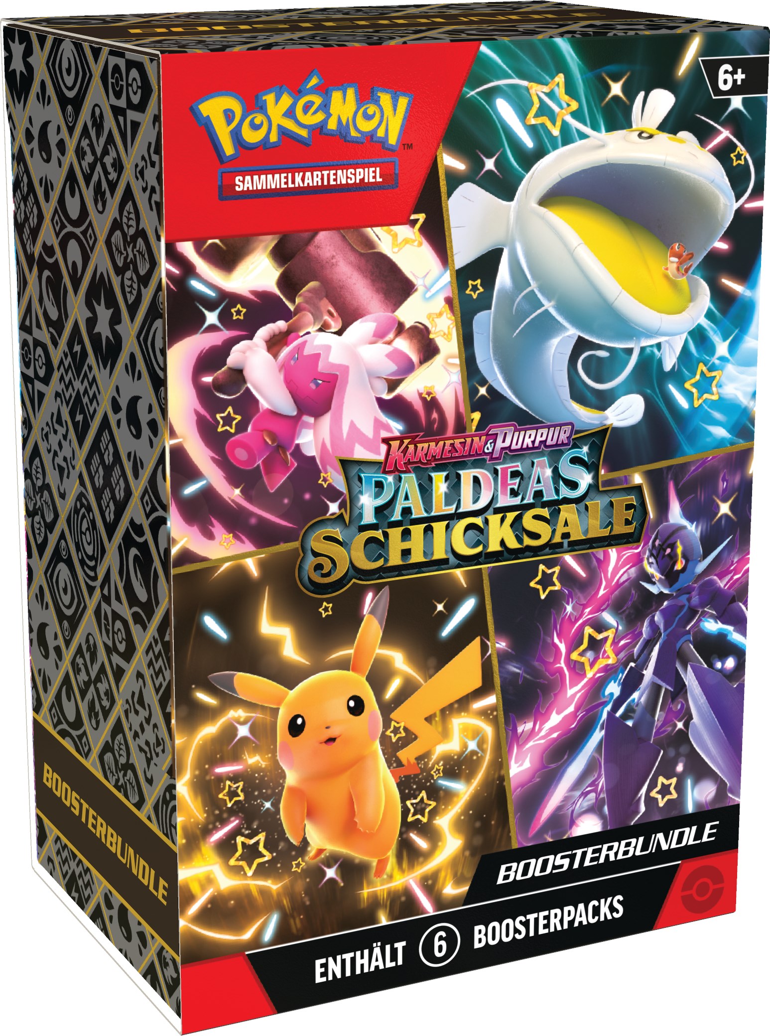 Boosterbundle Karmesin & Purpur – Paldeas Schicksale