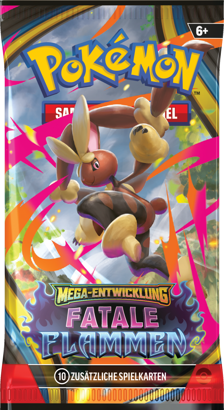 Pokémon Fatale Flammen Booster Mega Lopunny – Deutsch