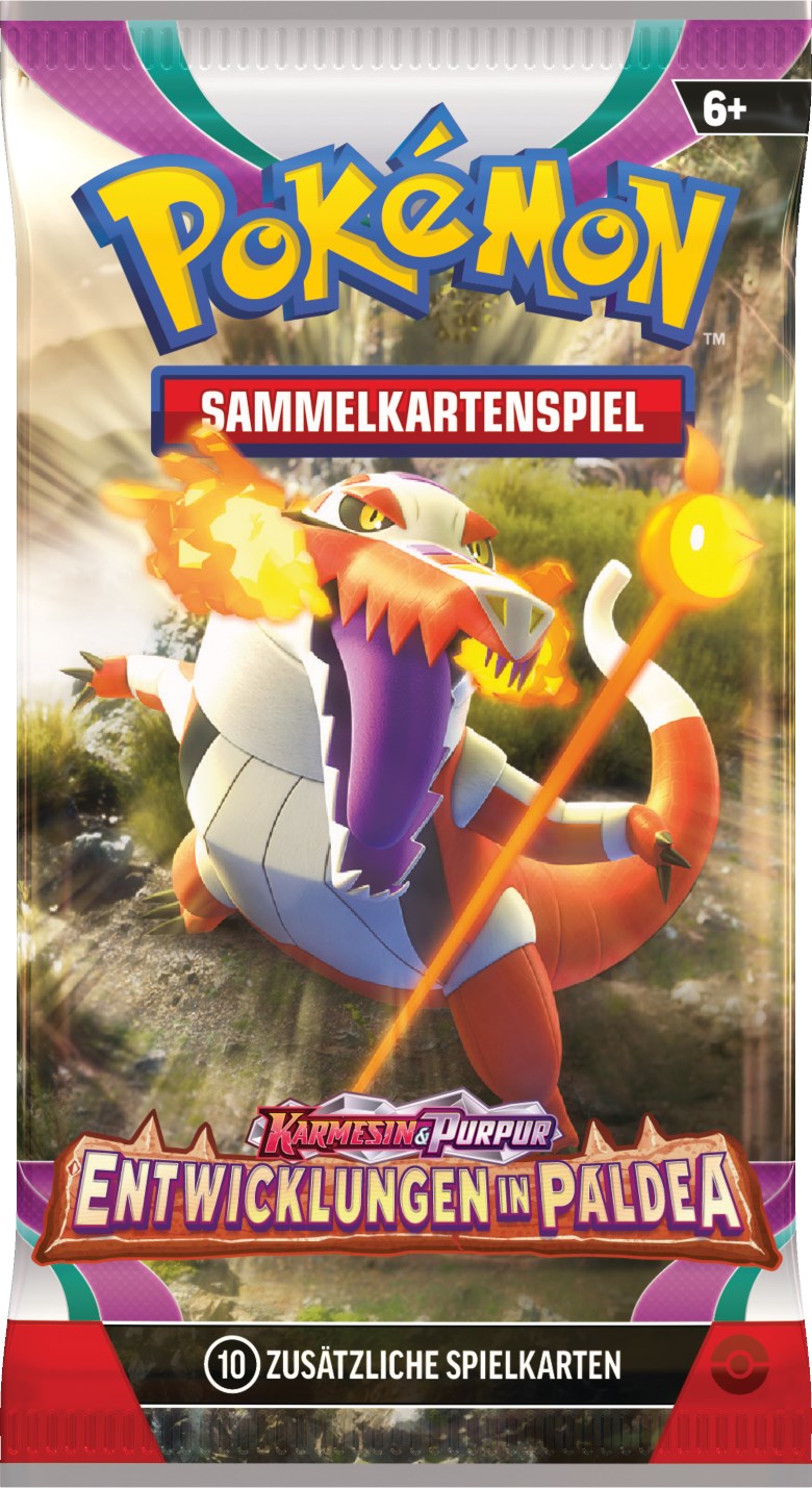 Pokémon Karmesin & Purpur – Entwicklungen in Paldea Booster Skeledirge – Deutsch