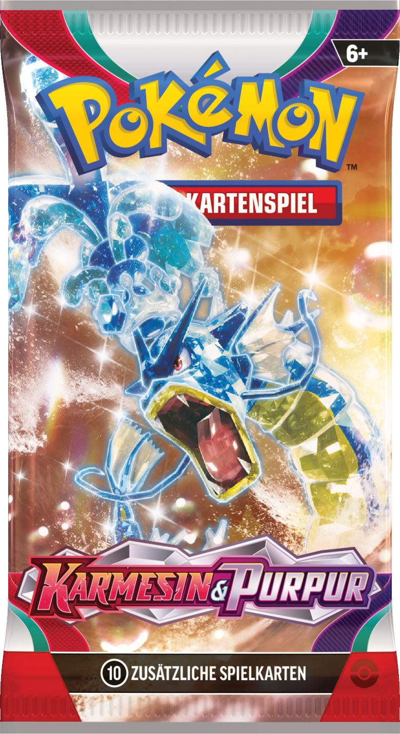 Pokémon Karmesin & Purpur Booster Gyarados – Deutsch