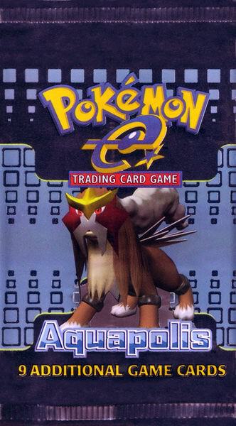 Pokémon Aquapolis Booster Pack – Englisch