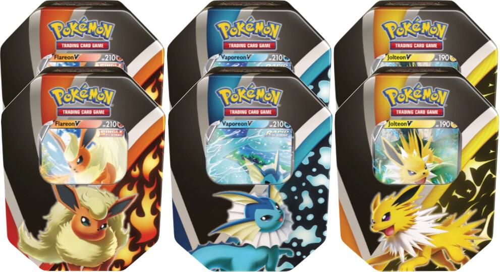 Pokémon Eevee Evolutions Tin Case – Englisch