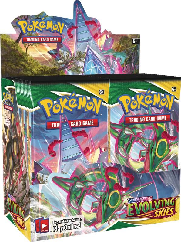 Pokémon Evolving Skies Booster Box – Englisch