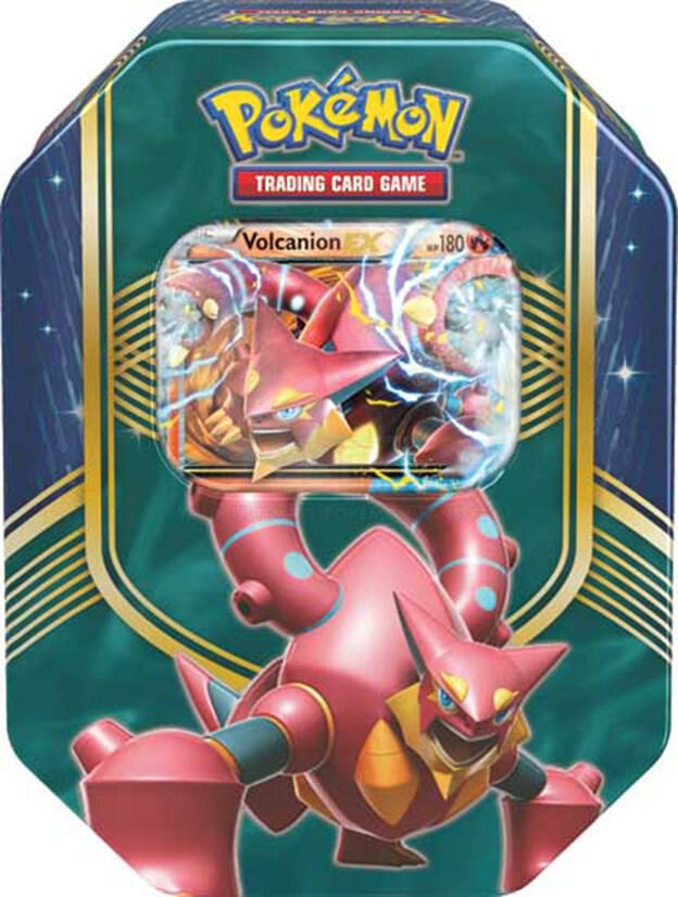 Pokémon Battle Heart Tin [Volcanion EX] – Englisch