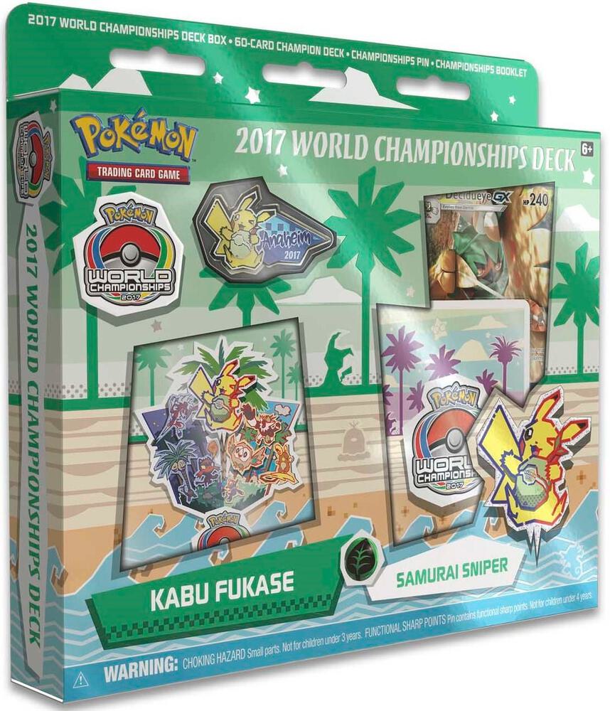 Pokémon 2017 World Championship Deck: Kabu Fukase (Samurai Sniper) – Englisch