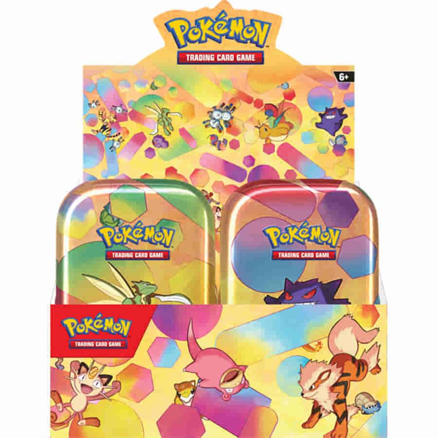 Pokémon 151 Mini Tin Display – Englisch