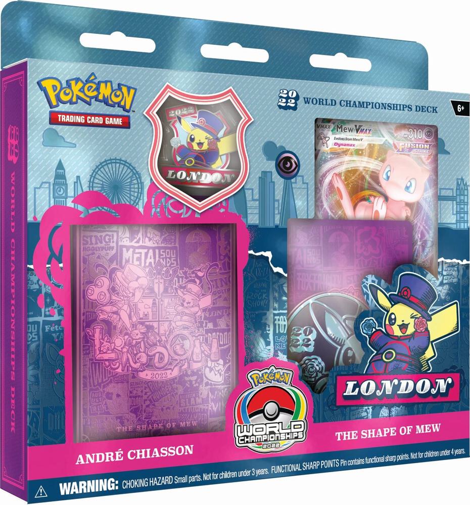 Pokémon 2022 World Championship Deck: Andre Chiasson (The Shape of Mew) – Englisch