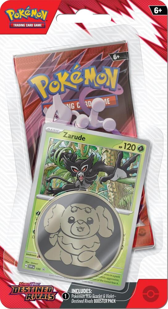 Pokémon Destined Rivals Single Pack Blister [Zarude] – Englisch