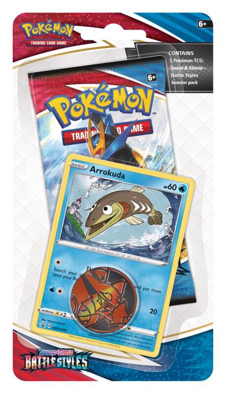 Pokémon Battle Styles Single Pack Blister [Arrokuda] – Englisch