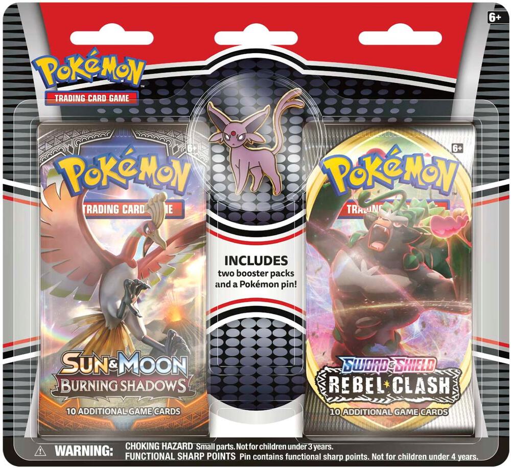 Pokémon Collector's Pin Two Pack Blisters [Espeon] – Englisch