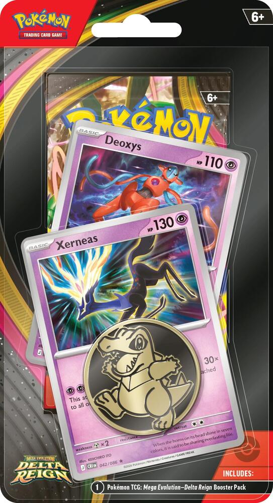 Pokémon Delta Reign Single Pack Blister (Target Exclusive) [Xerneas] – Englisch