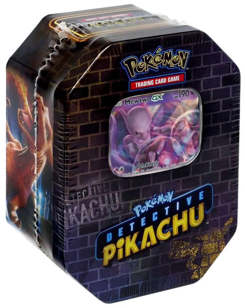 Pokémon Detective Pikachu Tin [Mewtwo] – Englisch