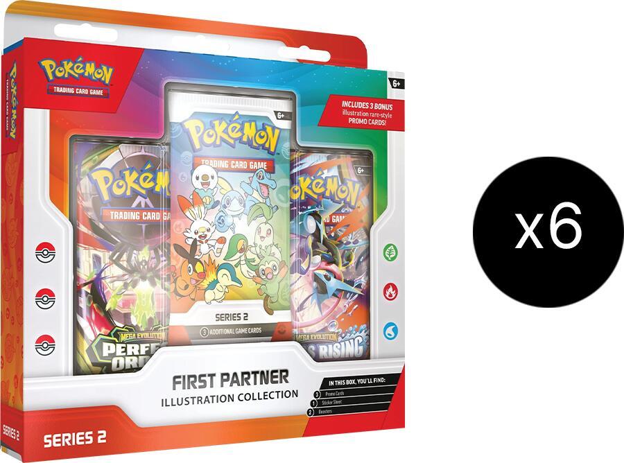 Pokémon First Partner Illustration Collection Case (Series 2) – Englisch