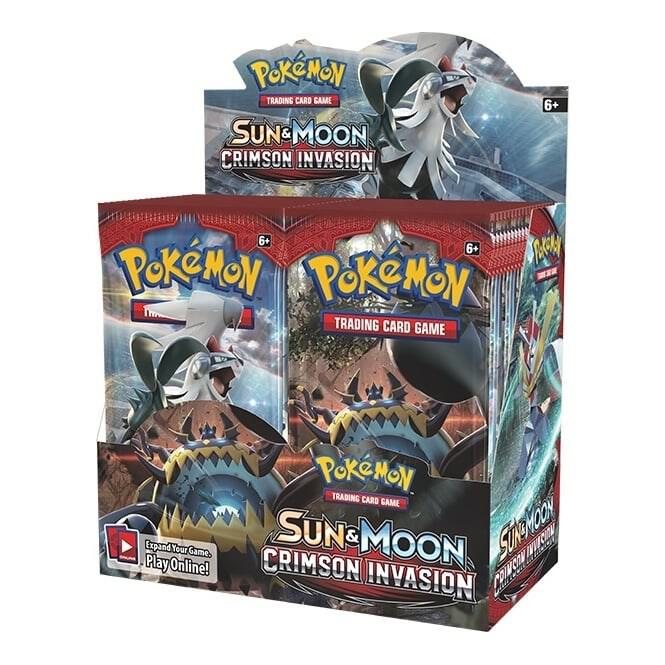 Pokémon Crimson Invasion Booster Box – Englisch