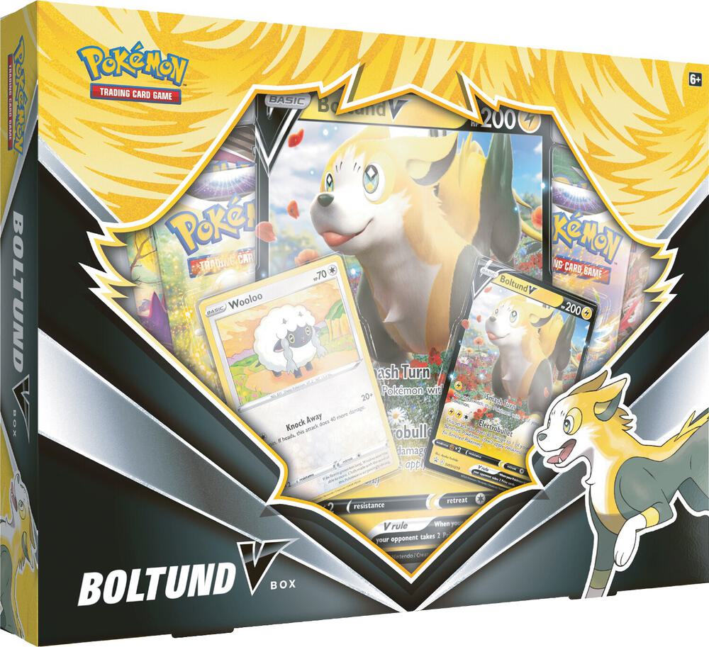 Pokémon Boltund V Box – Englisch