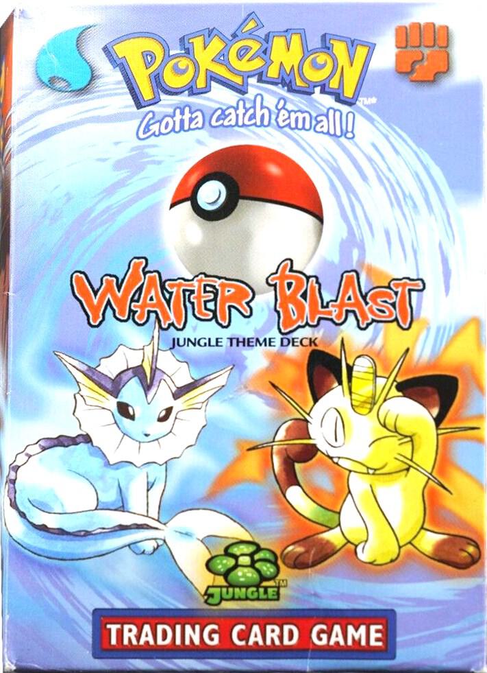 Pokémon Jungle Theme Deck - "Water Blast" – Englisch