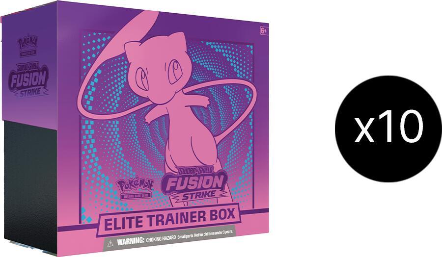Pokémon Fusion Strike Elite Trainer Box Case – Englisch