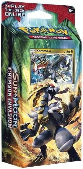 Pokémon Crimson Invasion Theme Deck - "Clanging Thunder" [Kommo-o] – Englisch
