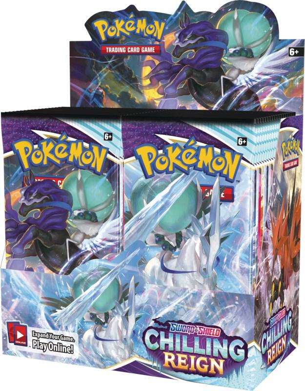 Pokémon Chilling Reign Booster Box – Englisch
