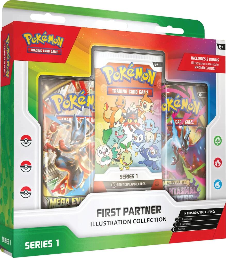 Pokémon First Partner Illustration Collection (Series 1) – Englisch